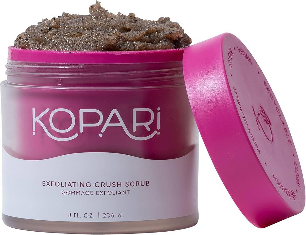 Kopari Exfoliating Crush Scrub: Coconut Oil Infusion for Smooth Skin